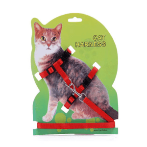 Adjustable Nylon Cat Harness Set