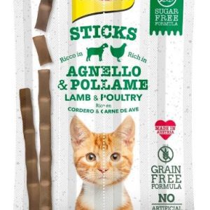 GimCat Sticks Lamb & Poultry Cat Treat