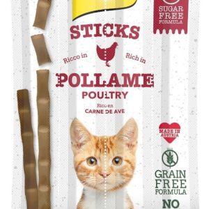 GimCat Sticks Poultry Cat Treats