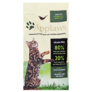 Applaws Chicken with Lamb Natural Complete Adult Cat Food 2kg